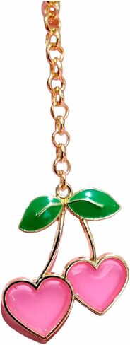 Cherry Heart Tumbler Charm | Gold Stanley Charms | Cherry Tumbler Charms | Very Cherry Hydrojug Charms | Gold Stanley Charms | Cup Handle Charm | Stanley Accessories in Saudi Arabia