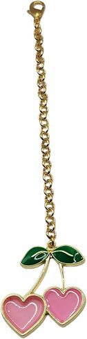 Cherry Heart Tumbler Charm | Gold Stanley Charms | Cherry Tumbler Charms | Very Cherry Hydrojug Charms | Gold Stanley Charms | Cup Handle Charm | Stanley Accessories in Saudi Arabia