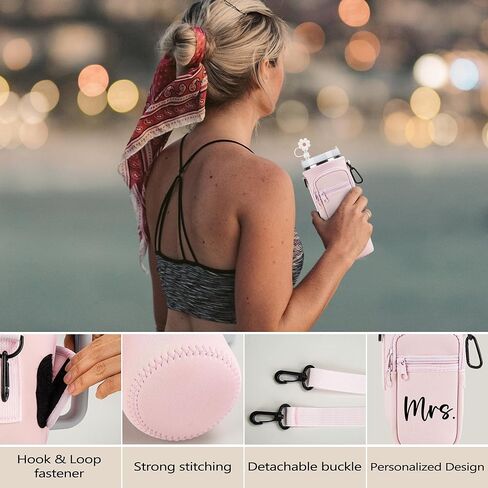 هدايا موستوب السيد والسيدة 2 عبوة من أكياس حمل زجاجات المياه لستانلي 40 أونصة، حقيبة حامل زجاجة المياه للأزواج وهدايا خطوبة الزفاف in Kuwait