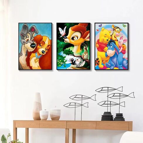 GXGLLPZBY 6 Pack Diamond Painting Kits for Adults Beginners,DIY 5D Diamond Art Kit with Round Full Drill Diamond Dot Gem Art Kits for Adults,Home Wall Decor 9.8x13.8 Inch in Kuwait