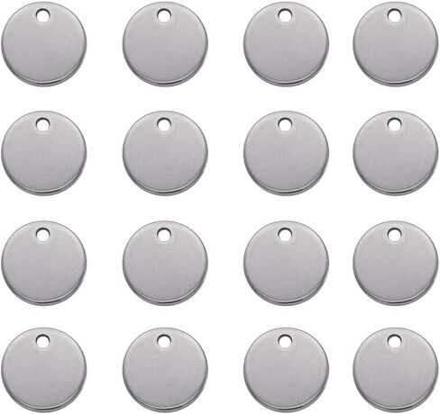 Cheriswelry 10Pcs 201 Stainless Steel Heart Stamping Blank Tag Pendants Stainless Steel Color Heart Metal Charms with Snap on Bails 33mm for DIY Necklace Earring Jewelry Making in Saudi Arabia