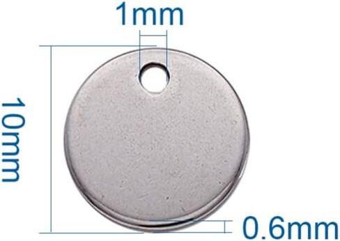 Cheriswelry 10Pcs 201 Stainless Steel Heart Stamping Blank Tag Pendants Stainless Steel Color Heart Metal Charms with Snap on Bails 33mm for DIY Necklace Earring Jewelry Making in Saudi Arabia
