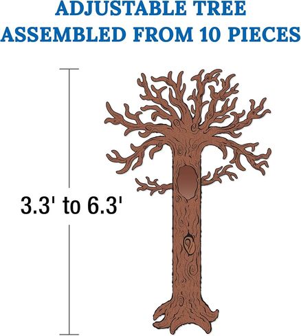 Carson Dellosa 77 pc Bulletin Board Tree Set, Tree Wall Decor With Leaf Cutouts for Daycare and Classroom Decor, Fall Bulletin Board Decorations, and Sunday School Decorations for Classroom in Saudi Arabia