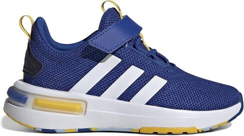 adidas Racer TR23 Sneaker, Team Royal Blue/White/Utility Yellow, 12 US Unisex Little Kid in Saudi Arabia