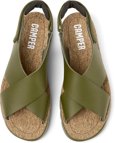 Camper Women's Fashion Other Sandals, Green 054, 9 in Saudi Arabia