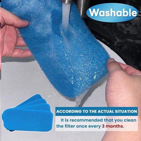 RV AC Filter Reusable, 12.875" x 5.5" RV Air Filters for Air Conditioner Vent, Washable AC Filter [4Pcs] in Kuwait