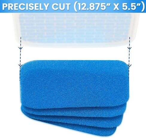 RV AC Filter Reusable, 12.875" x 5.5" RV Air Filters for Air Conditioner Vent, Washable AC Filter [4Pcs] in Kuwait