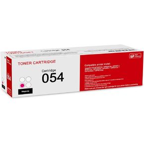 1 Pack 054 3022C001 Magenta Toner Cartridge: Compatible CRG-054 Replacement for Canon imageCLASS MF642Cdw MF644Cdw MF640C MF641Cw MF643Cdw MF645Cx LBP621Cw LBP622Cdw LBP623Cdw Printer