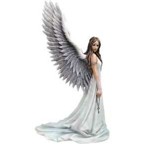 VERONES 9" Spirit Guide Gothic Angel Statue Fairy Figurine Anne Stokes Figure Sculpture
