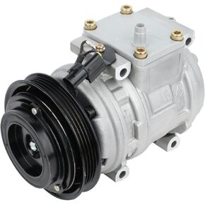 cciyu 4 Grooves Air Conditioner AC Compressor with Clutch 1990-2001 Fit for Acura EL Integra NSX 1996-2000 Fit for Honda Civic 1.6L Replaces