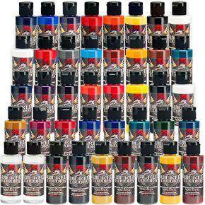ALL 39 2 Ounce CREATEX WICKED COLORS AND 2 ounce REDUCER