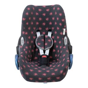 بطانة غطاء JYOKO للأطفال متوافقة مع Maxi COSI Cabriofix، City، Streety Fix (White Star)