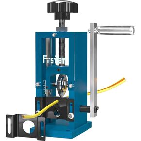 Manual or Drill Powered Wire Stripper Machine, 0.06''-1'' Wire Stripping Machine with Hand Crank or Drill, 65MN Spring Steel Blade Aluminum Frame Wire Peeler for Scrap Copper Recycling