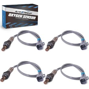 SG1857 234-4668 Oxygen Sensor Compatible for 2003-2005 GMC Sierra 1500 Yukon 5.3L Chevrolet Silverado 1500 Tahoe 5.3L Upstream and Downstream (4 PCS)