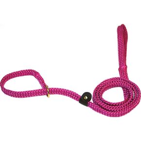 Lone Wolf Slip Lead 5/8 x 6' Raspberry