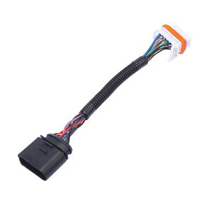 X AUTOHAUX Car Headlight Wiring Harness 95563123911 for Porsche Cayenne 2003-2006 4.5L for Porsche Cayenne 2004-2006 3.2L