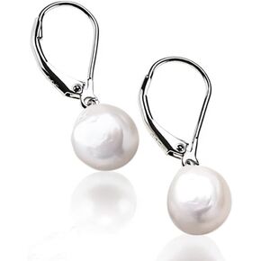 5-22 MM Nature Baroque Freshwater Cultured Pearl, 14K Gold Plated Pendant Earrings, Women Gifts