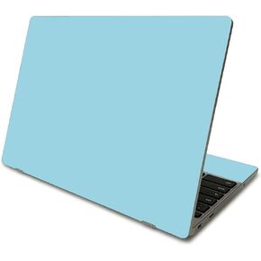 MightySkins Skin Compatible with Samsung Chromebook 4 (2021) 11.6" - Solid Baby Blue | Protective, Durable, and Unique Vinyl Decal wrap Cover | Easy to Apply and Change Styles | Made in The USA