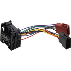 eMagTech Car Radio Adapter Old 17-pin Compatible with BMW 3 Series Compatible with BMW 5 Series Compatible with BMW 7 Series Radios Cord Length 11.5cm