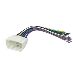 70-1721 Car Radio Wiring Harness Wire Adapter Plug for Honda Accord Civic CRV Element Pilot Odyssey for Acura CL RL TL Suzuki Install Aftermarket Radio Power 4 Speaker Receiver Connector