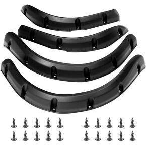 10L0L Front Rear Fender Flares for Club Car Precedent Golf Cart, with Stainless Steel Screws, Set of 4(Not fit modified models)