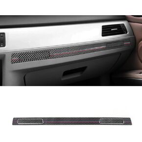 Betterhumz Car Cup Holder Panel Trim Cover Made of Alcantara for BMW E90 E91 E92 E93 3 Series 2005-2012 325i 320i 318i Car Copilot Passenger Decal Sticker Interior Accessories