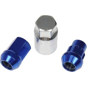 Dorman 713-375D Blue Acorn Wheel Nut Lock Set Compatible with Select Models, 20 Pack