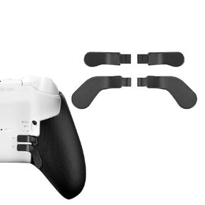 HOCHESLO Paddles for Xbox Elite Controller, 4PCS Metal Stainless Steel Interchangeable Elite Controller Paddles, Hair Trigger Locks Replacement Parts Paddles for Xbox Elite Series 2 & 1 and Core