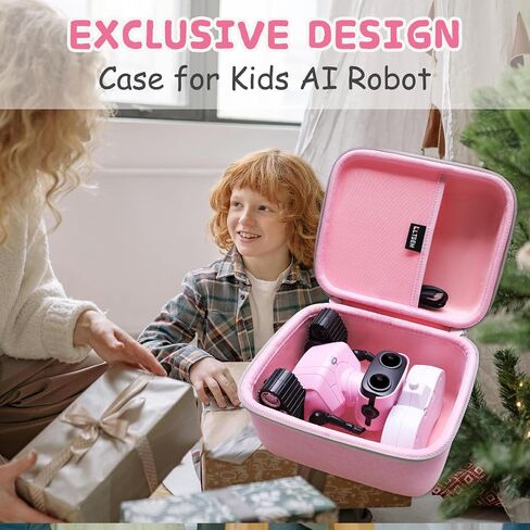 حافظة سفر صلبة LTGEM لهاتف MIKO Mini، Miko 3، 98K، GILOBABY، KaeKid، Smart Robot Pet Dog والمزيد من الروبوتات AI (الجراب فقط) in Saudi Arabia