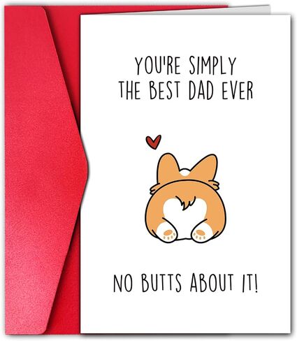 Funny Dad Fathers Day Card, Hilarious Father’s Day Card from Son Daughter, Happy Fathers Day Gift (As Funny As You) in Saudi Arabia