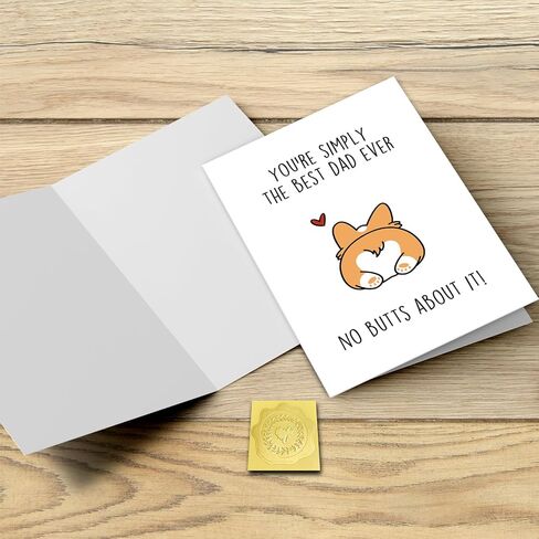 Funny Dad Fathers Day Card, Hilarious Father’s Day Card from Son Daughter, Happy Fathers Day Gift (As Funny As You) in Saudi Arabia