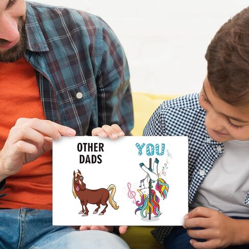 Funny Dad Fathers Day Card, Hilarious Father’s Day Card from Son Daughter, Happy Fathers Day Gift (As Funny As You) in Saudi Arabia