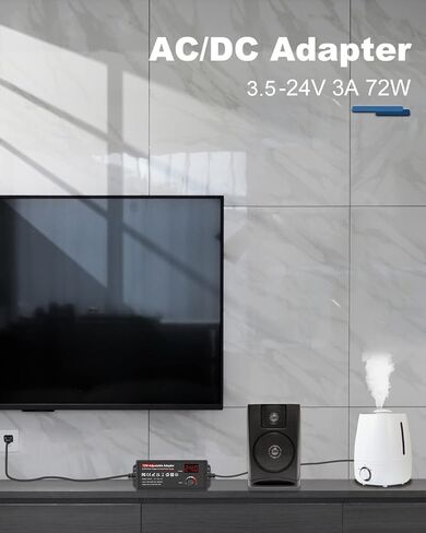 72 واط مصدر طاقة متغير قابل للتعديل تيار مستمر 3 فولت ~ 24 فولت 3 أمبير محول إمداد الطاقة 100-240 فولت تيار متردد إلى تيار مستمر محول 3-24 فولت 3 أمبير محول قابل للتعديل، 14 طرف و1 كابل قطبية عكسية in Kuwait