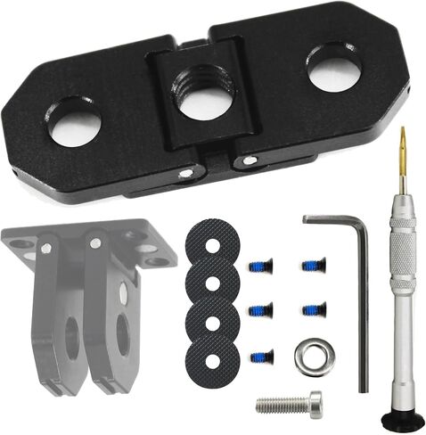FiTSTILL Replacement Folding Fingers with 1/4 Connector Port Compatible with Go Pro Hero 12/11/10/9/8 Black Go Pro Max,Adapter Mount for Housing Handle Monopod Tripod Mount in Saudi Arabia