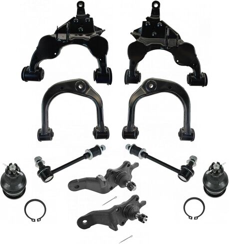 TRQ Front Control Arm Ball Joint Sway Bar Link Steering Suspension Kit 10pc for 2000-2002 Toyota Tundra in Saudi Arabia