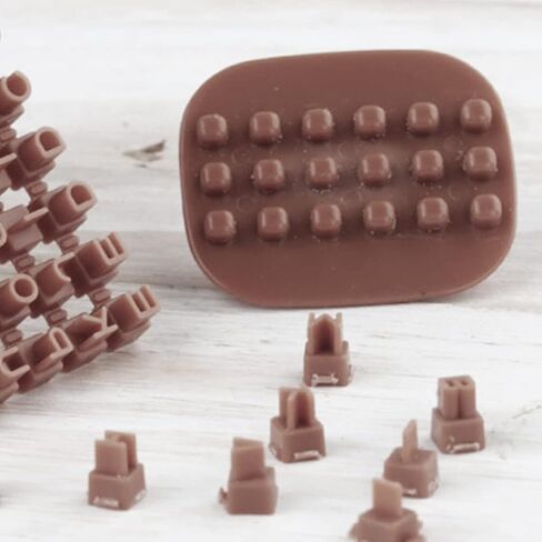 sewacc أدوات الطين رسالة طوابع الطين 2 مجموعات الفخار طوابع البلاستيك رسالة طوابع صغيرة كوكي المزخرف ختم قوالب للبسكويت كعكة الفخار الخبز مشاريع ديي أدوات الفخار in Kuwait