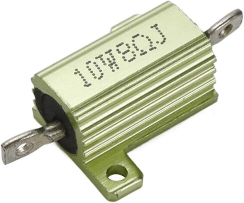 Sscon 5Pcs 10W Green Aluminum Shell Wirewound Resistor 0.1 Ohm in Saudi Arabia