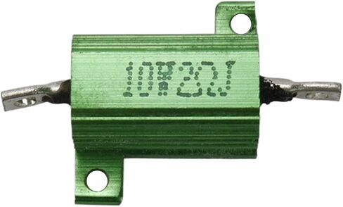 Sscon 5Pcs 10W Green Aluminum Shell Wirewound Resistor 0.1 Ohm in Saudi Arabia