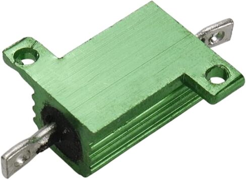 Sscon 5Pcs 10W Green Aluminum Shell Wirewound Resistor 0.1 Ohm in Saudi Arabia