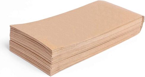 مظاريف نقدية، 4.3 × 8.7 بوصة، 50 عبوة من مظاريف نقود كرافت للنقود، والميزانية، والعملات المعدنية، والبذور، ومظاريف الودائع، وحافظ تمويل الميزانية (بني، 4.3 × 8.7 بوصة) in Kuwait