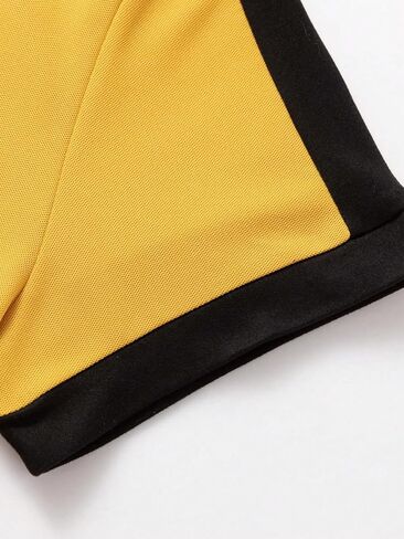 SOLY HUX Men's Button Front Golf Shirt Top Short Sleeve Collared Neck T-Shirts in Saudi Arabia