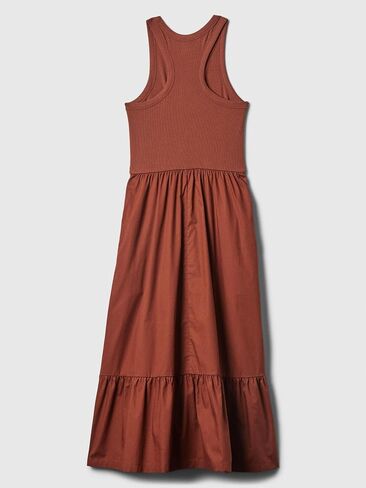 GAP Women's Mixed Media Midi Dress in Saudi Arabia