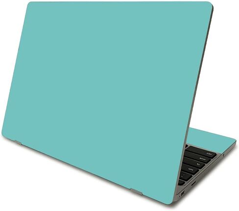 غلاف MightySkins متوافق مع Samsung Chromebook 4 (2021) مقاس 11.6 بوصة - أزرق مخضر متين | غطاء ملتف من الفينيل واقٍ ومتين وفريد ​​من نوعه | سهل التطبيق والإزالة وتغيير الأنماط | صنع في الولايات المتحدة الأمريكية in Saudi Arabia
