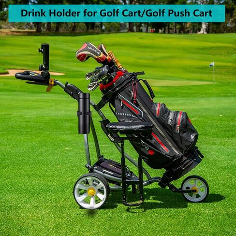 10L0L Golf Cart Cup Holder Push Cart Drink Holder Water Bottle Cage Beverage Holder for Yamaha EZGO Club Car Golf Cart Bike,Motorcycle,ATV Scooter,Stroller,Wheelchair,Walker in Saudi Arabia