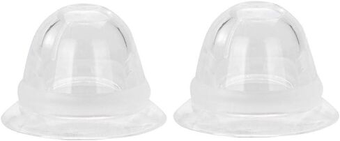 ZJchao Nipple Sucker, 1 Pair/Box Food-Grade Silicone Breastfeeding Aid Women Flat and Inverted Nipples Former Enlager Corrector in Saudi Arabia