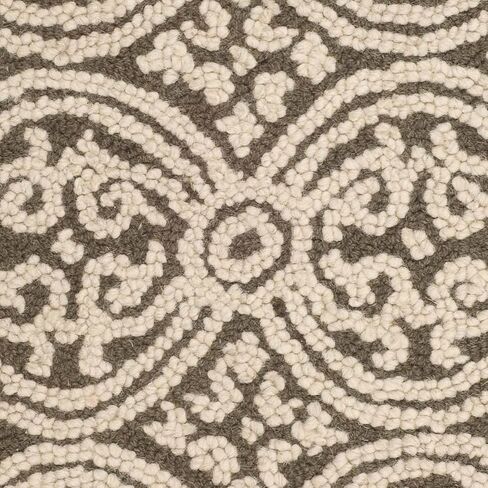 سجادة SAFAVIEH Cambridge Collection Runner - 2'6" x 6'، عاجي وكحلي، صوف مغربي مصنوع يدويًا، مثالية للمناطق ذات حركة المرور العالية في غرفة المعيشة وغرفة النوم (CAM232B) in Saudi Arabia