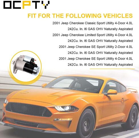 بداية تشغيل OCPTY مناسبة لشيروكي جراند لشيروكي TJ رانجلر 4.0L 1999-2002 M1T84382 in Saudi Arabia
