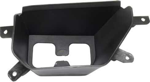 For GMC Sierra 1500 Bumper Trim 2016 2017 2018 Driver and Passenger Side Pair/Set | Front | Black | Opening Cover | w/Tow Hook Holes | GM1038192 + GM1039192 | 23243484 + 23243485 in Saudi Arabia