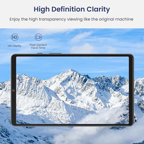 واقي شاشة MoKo مكون من قطعتين لهاتف Samsung Galaxy Tab A9 8.7 بوصة 2023، زجاج مقسى عالي الدقة لجهاز Galaxy Tab A9، جراب صديق للخدش، طبقة زجاجية صلابة 9H، شفاف in Saudi Arabia