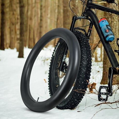 BiAnYC 1-PC 20 Inch Fat Tire Tube 20" x 4.0"- 4.5" AV32mm Butyl Rubber Inner Tube Compatible with 20x4.0 20x4.5 Schrader Valve Inner Tube for E-Bike Electric Bicycle Road/Mountain Bike Inner Tube in Saudi Arabia